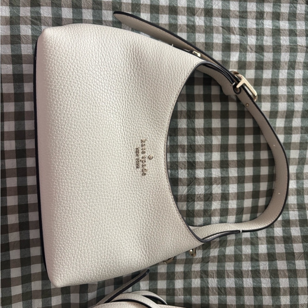 Kate Spade White Leather Shoulder Bag